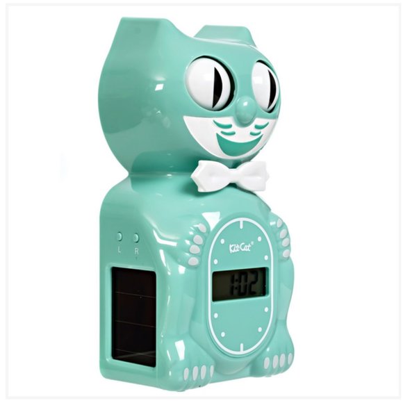 Solar powered Kit-Cat clock Digital Alarm Klock Ocean Waves - Picture 4 of 5